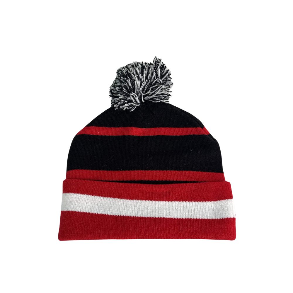 Acrylic Knitted Beanie Toque Sample — Embroidery & Woven