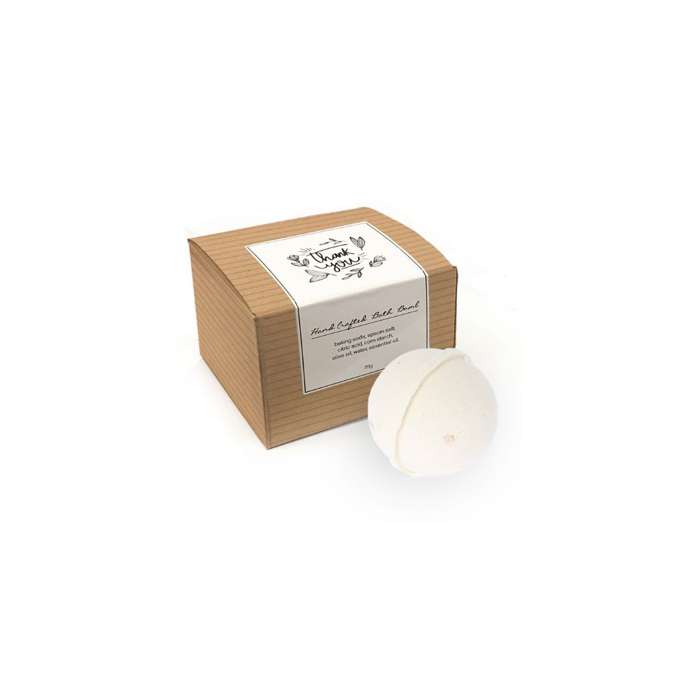 Bomba de baño individual en caja de regalo