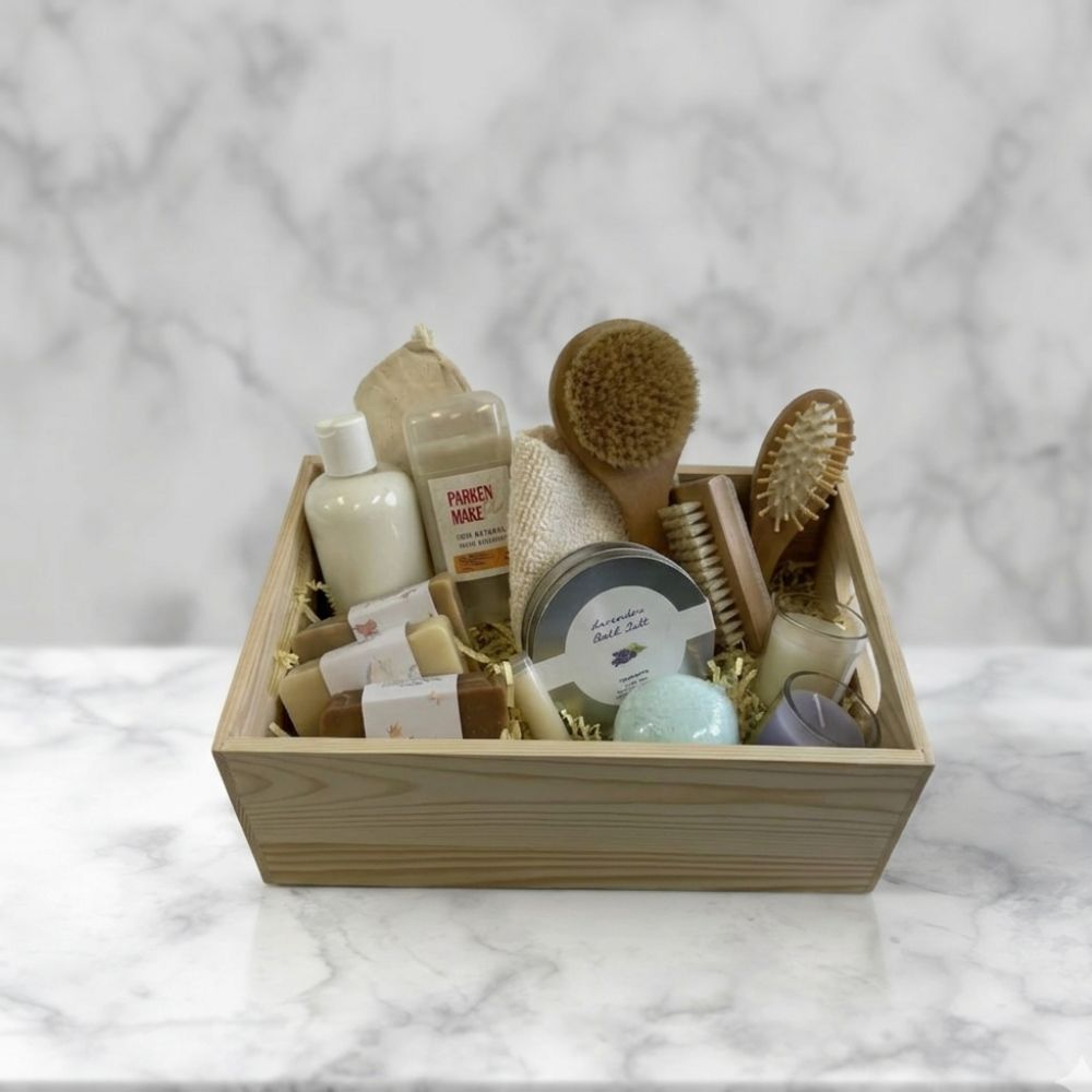 Spa à la maison & corps ensemble de cadeau rituel