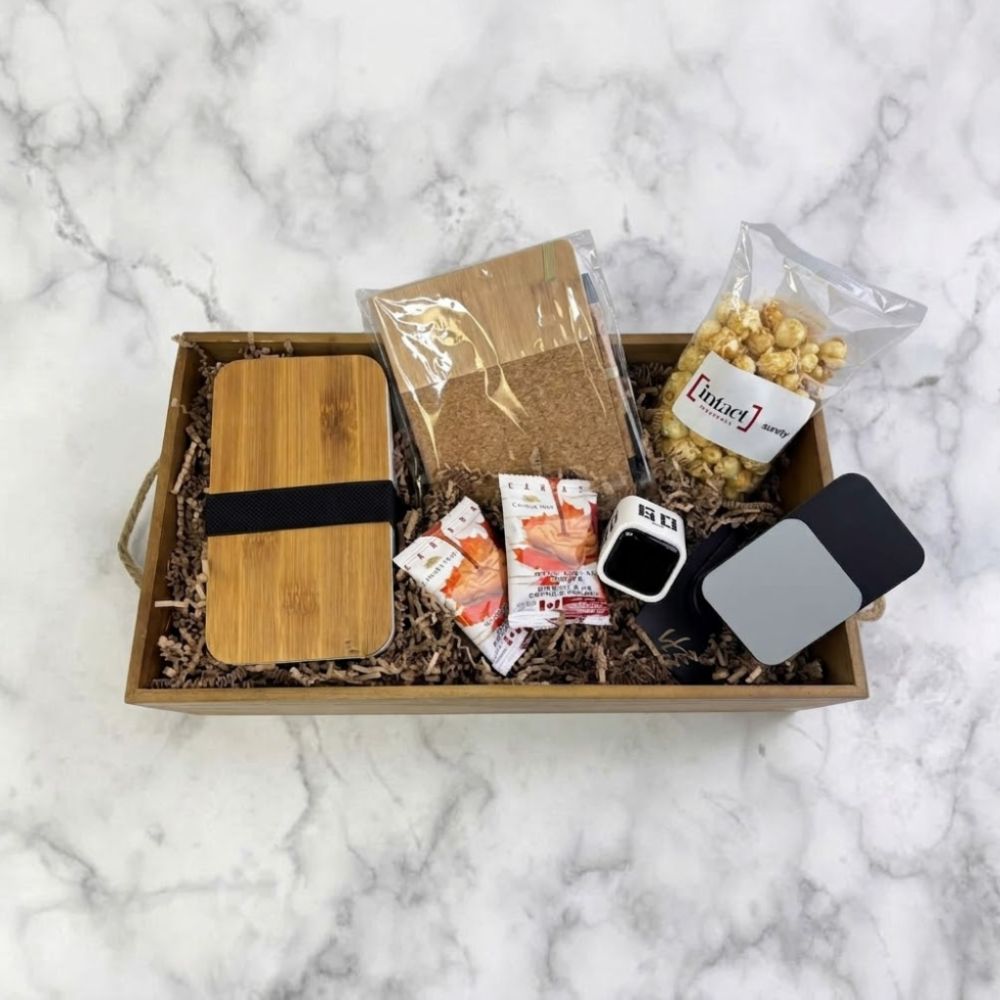 Coffret cadeau professionnel moderne