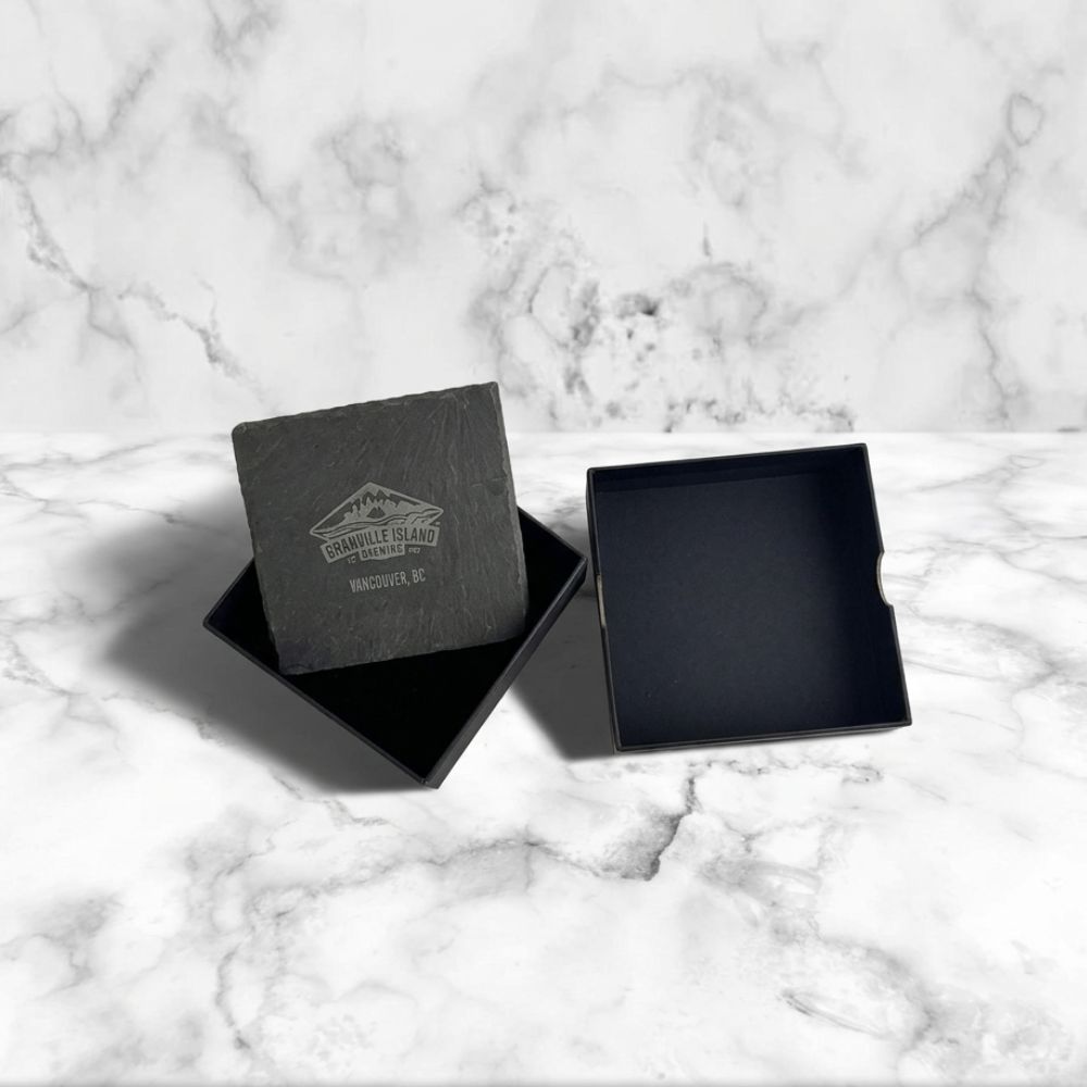 Sous-verre simple en boîte cadeau