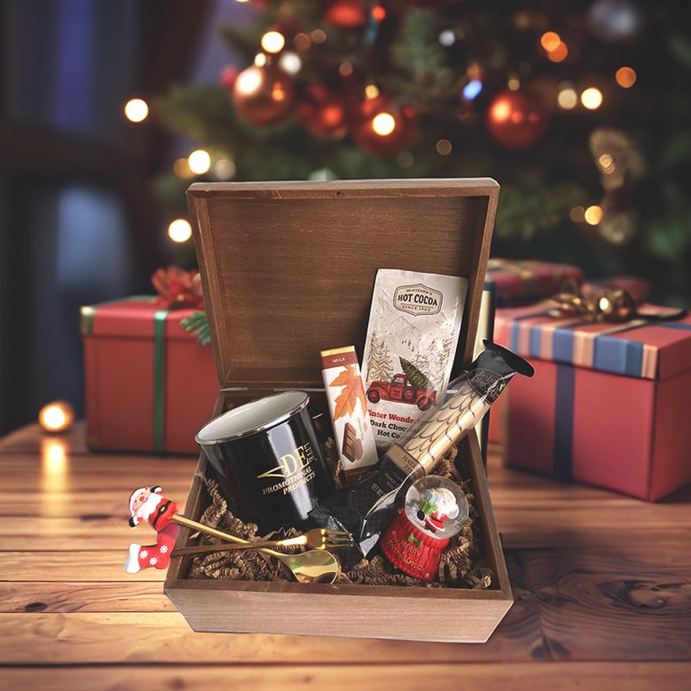 Invierno corazón regalo conjunto