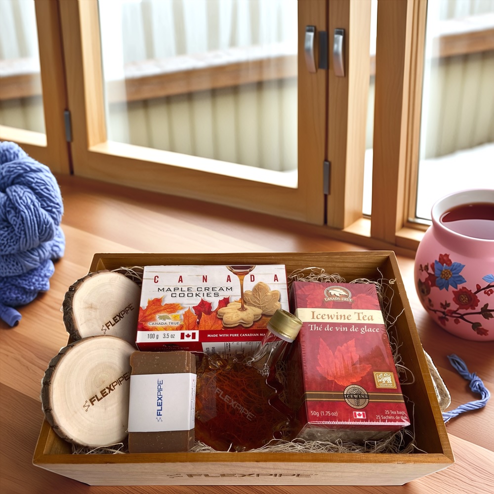 True north box - boîte cadeau souvenir canadienne - moyenne