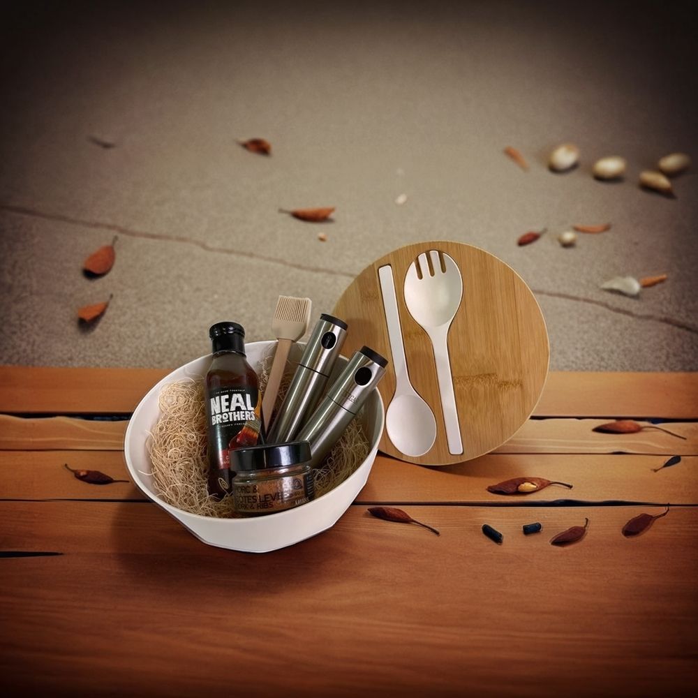 Gourmet juego de regalo de la parrilla