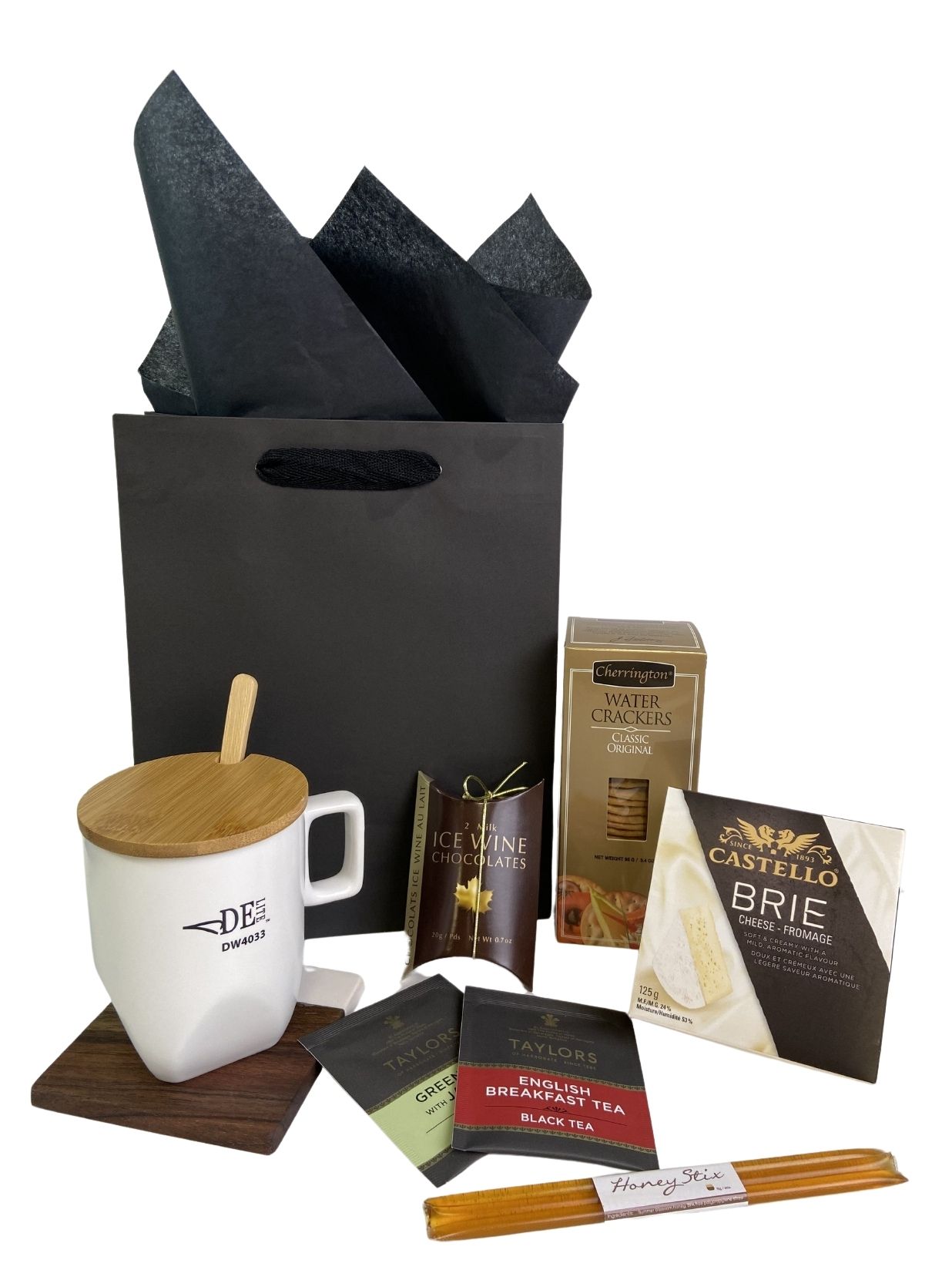 Serti cadeau de luxe thé & gourmet