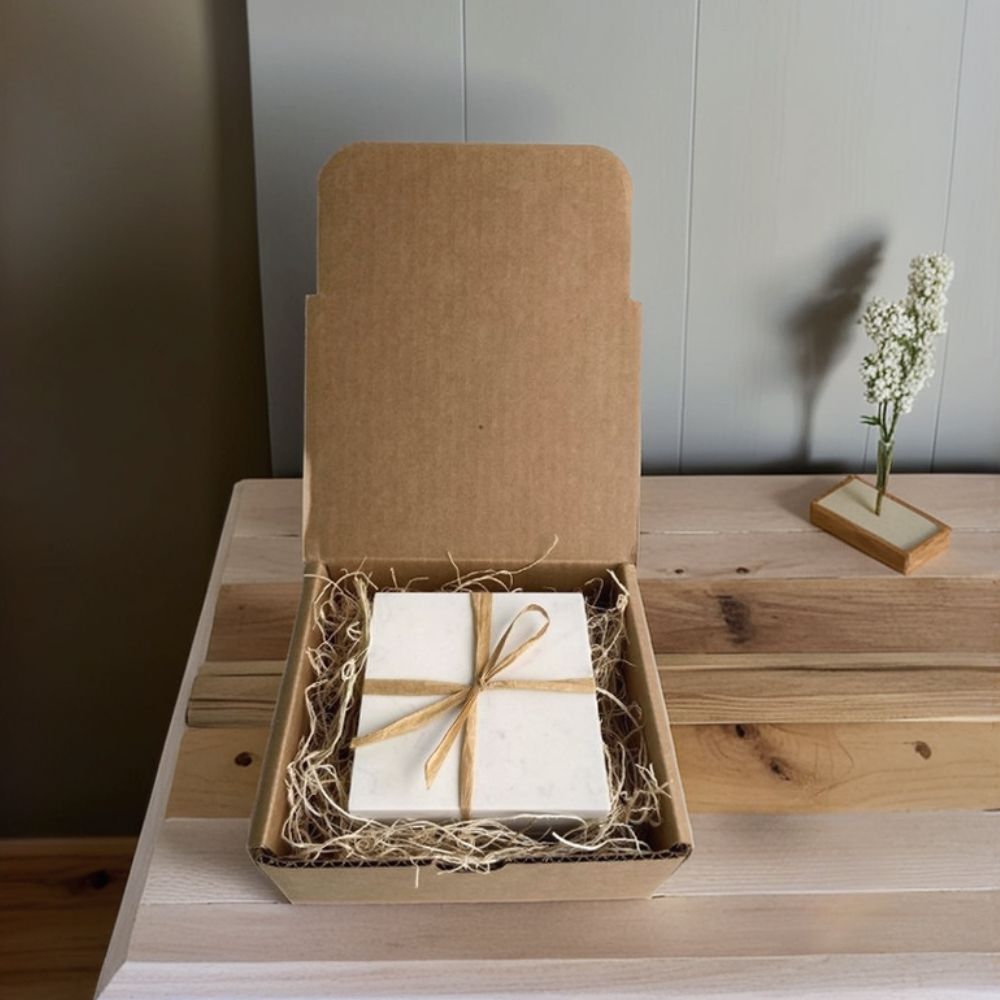 Le coffret cadeau en marbre