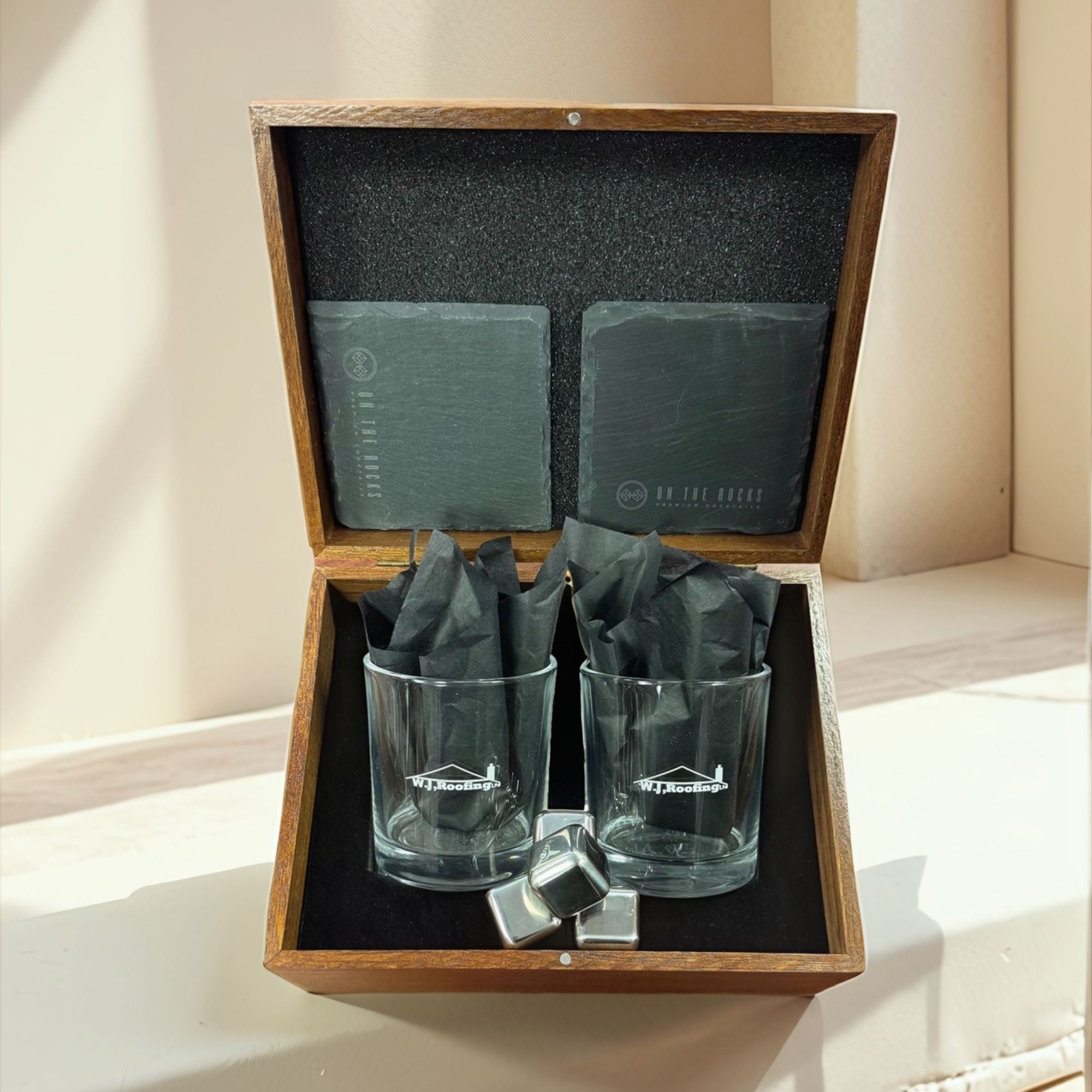 Los caballeros brindis regalo conjunto