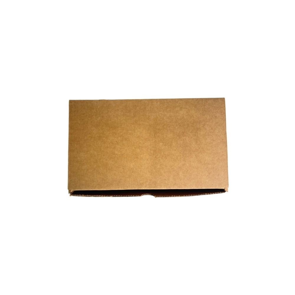 Eco kraft box 12.125x9.25x3 pulgadas