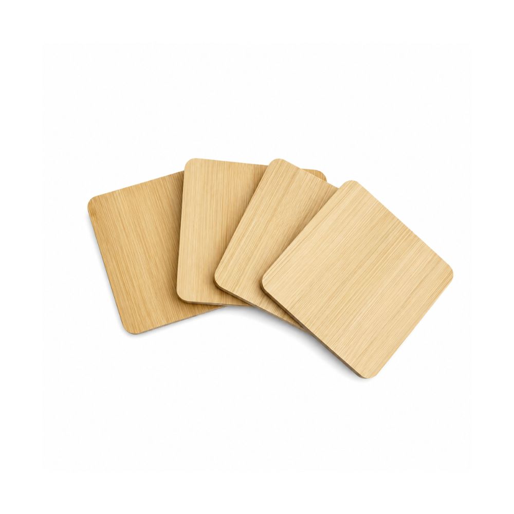 Set de 4 bambú