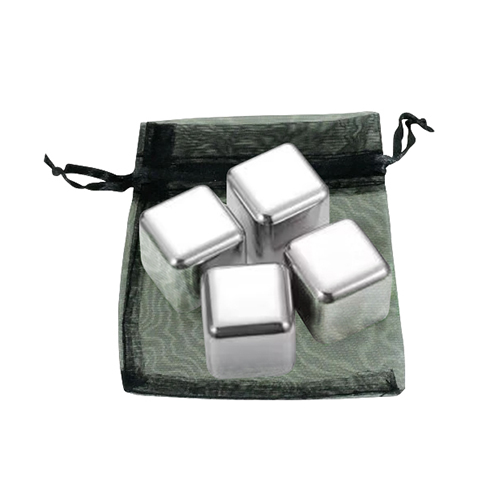 Cubes de glace en acier inoxydable (ensemble de 4)