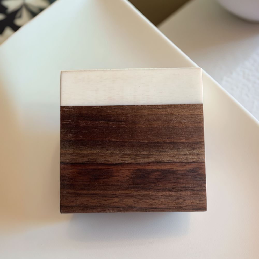 Sous-verres de noix canadiens simples