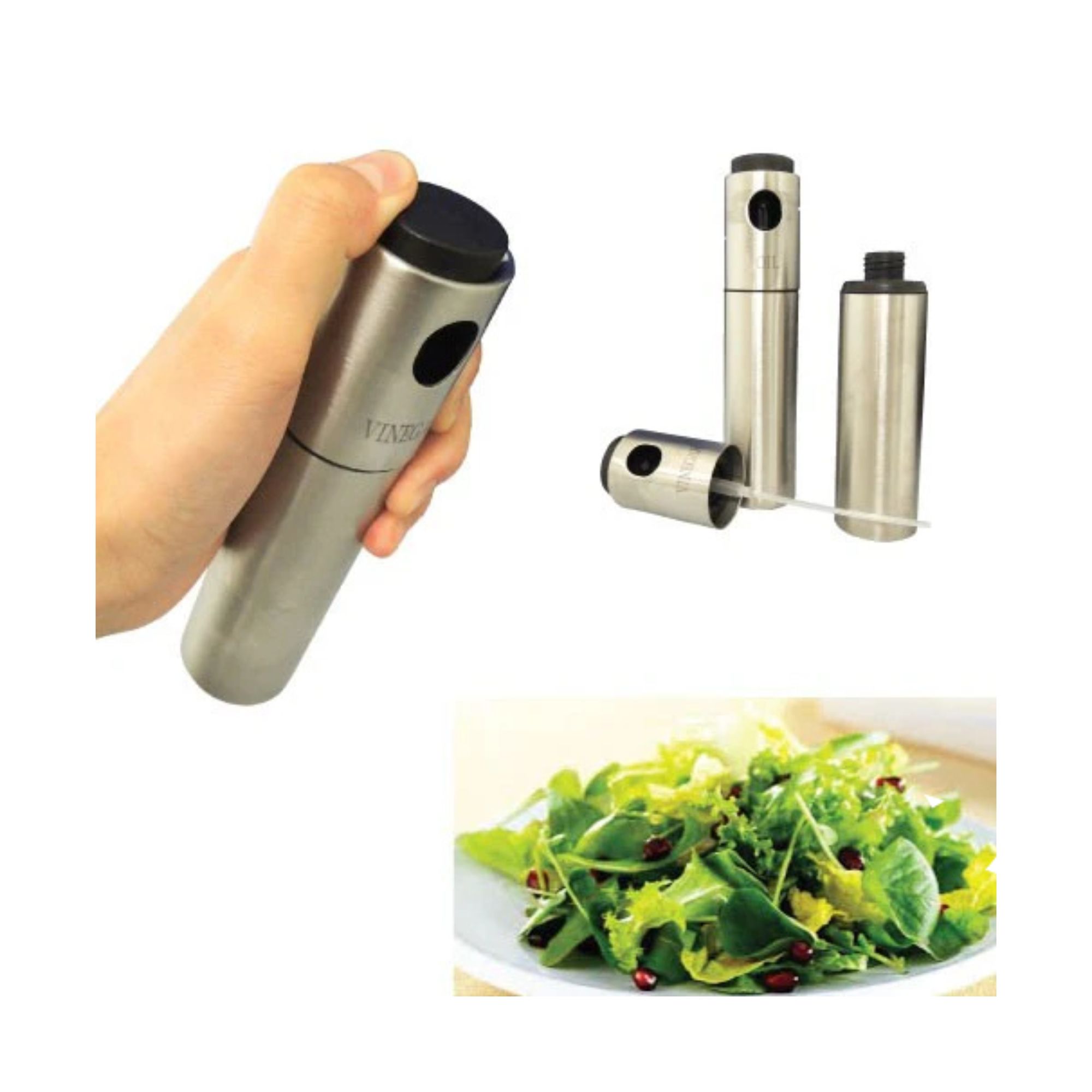 Aceite y dispensador de vinagre conjunto