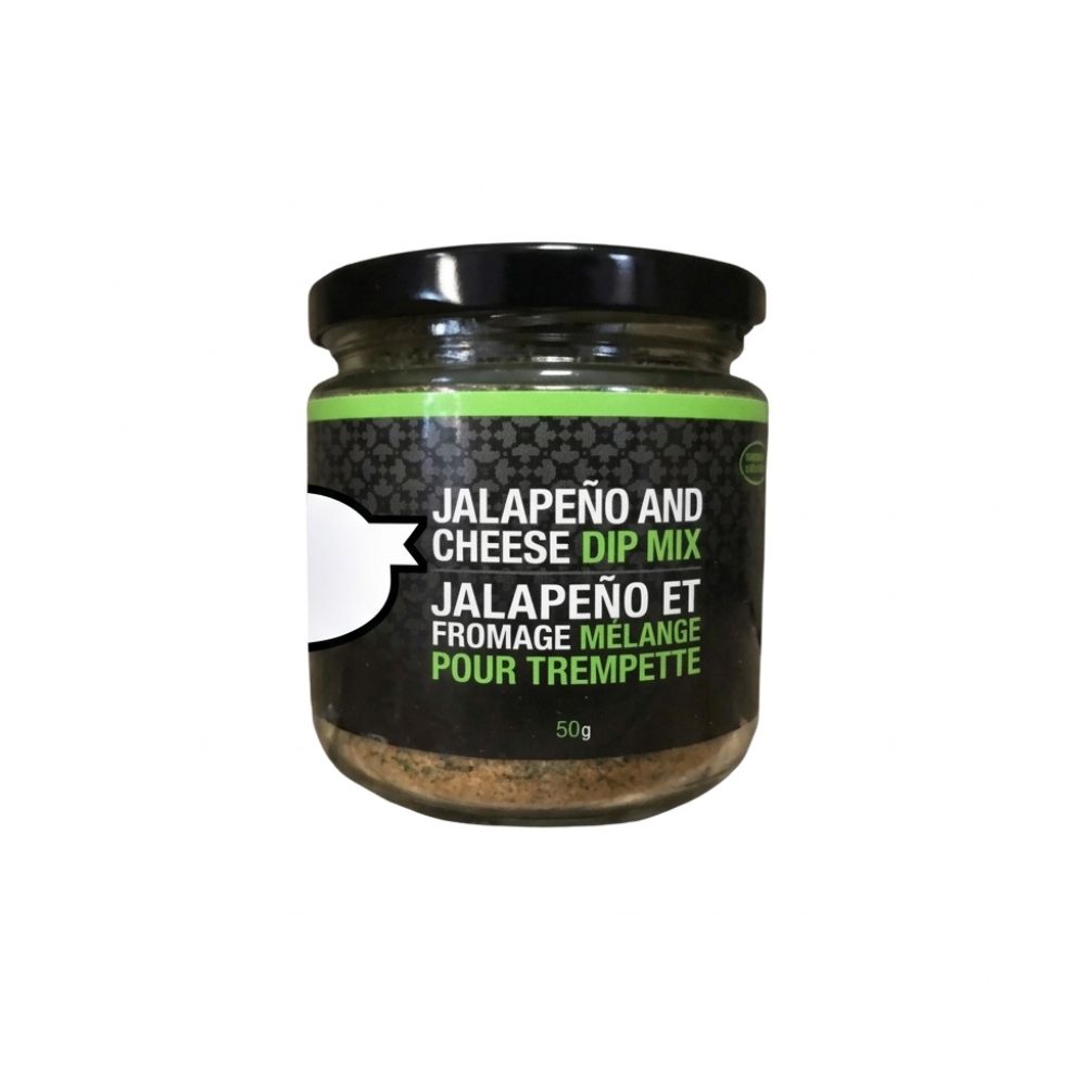 Jalapeno et mélange de trempette au fromage