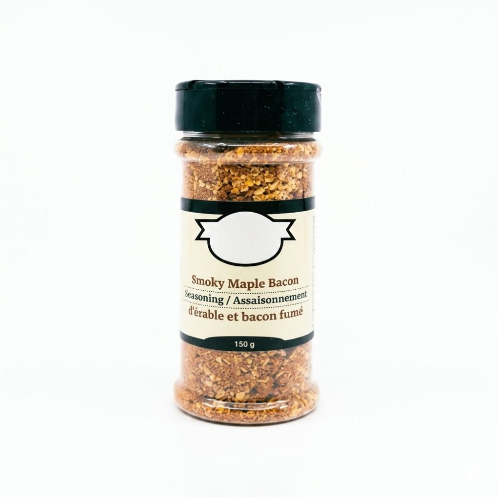 Assaisonnement de bacon d'érable fumé