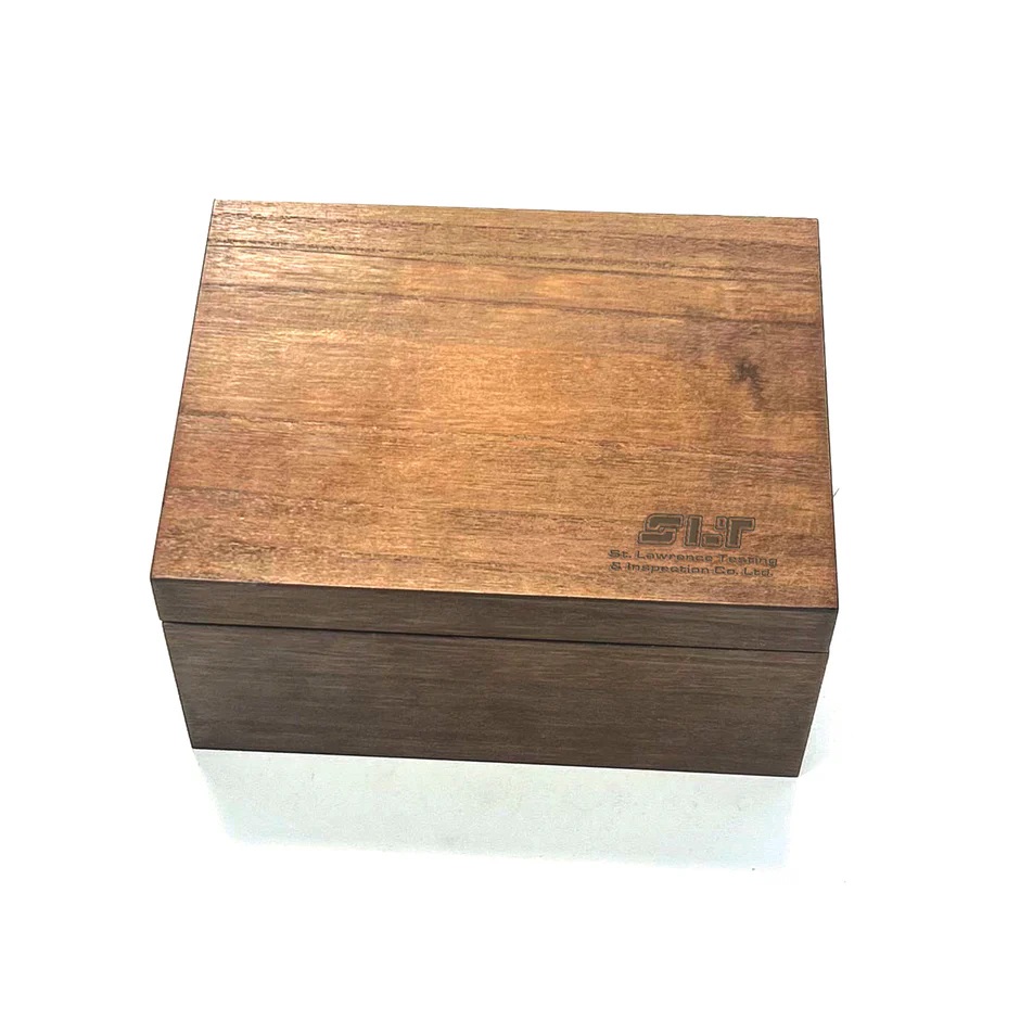 Caja de seguridad de madera - 9 x 7 pulgadas