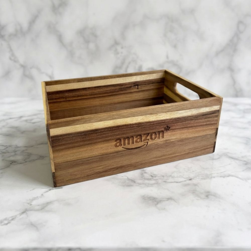 Caja de madera 12x8.25x4.5 pulgadas