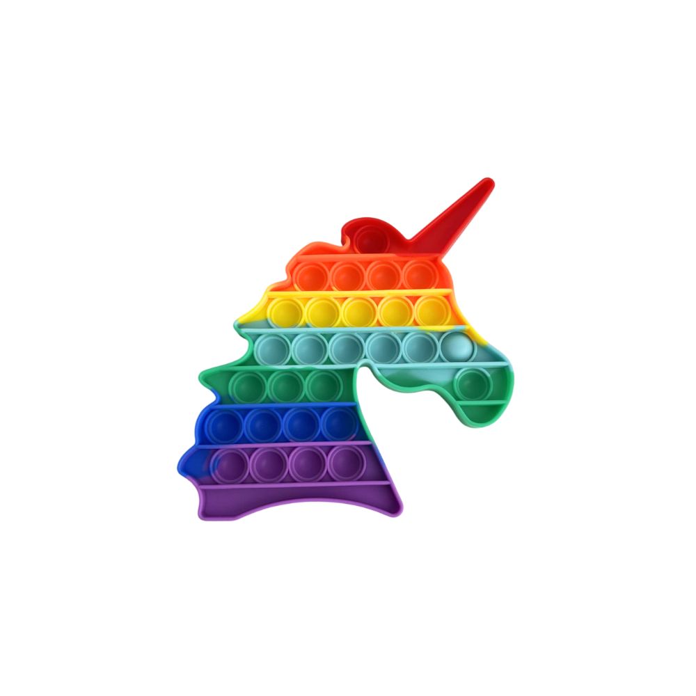 Licorne arc-en-ciel pop-it jouet fidget