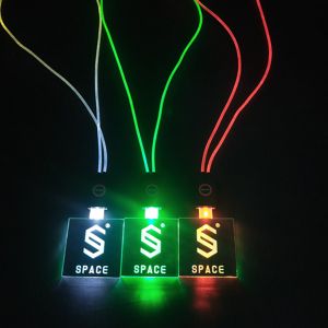 Illuminated Acrylic Staff Badge
