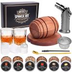 15pcs Whiskey Glass Cocktail Smoker Gift Set