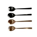 Stainless Steel Salad Serving Fork And Spoon (2pcs)